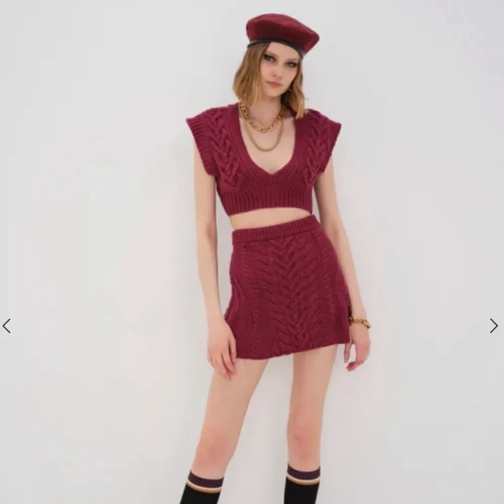 NWT FOR LOVE & LEMONS Women's Layton Cropped Vest Size Medium